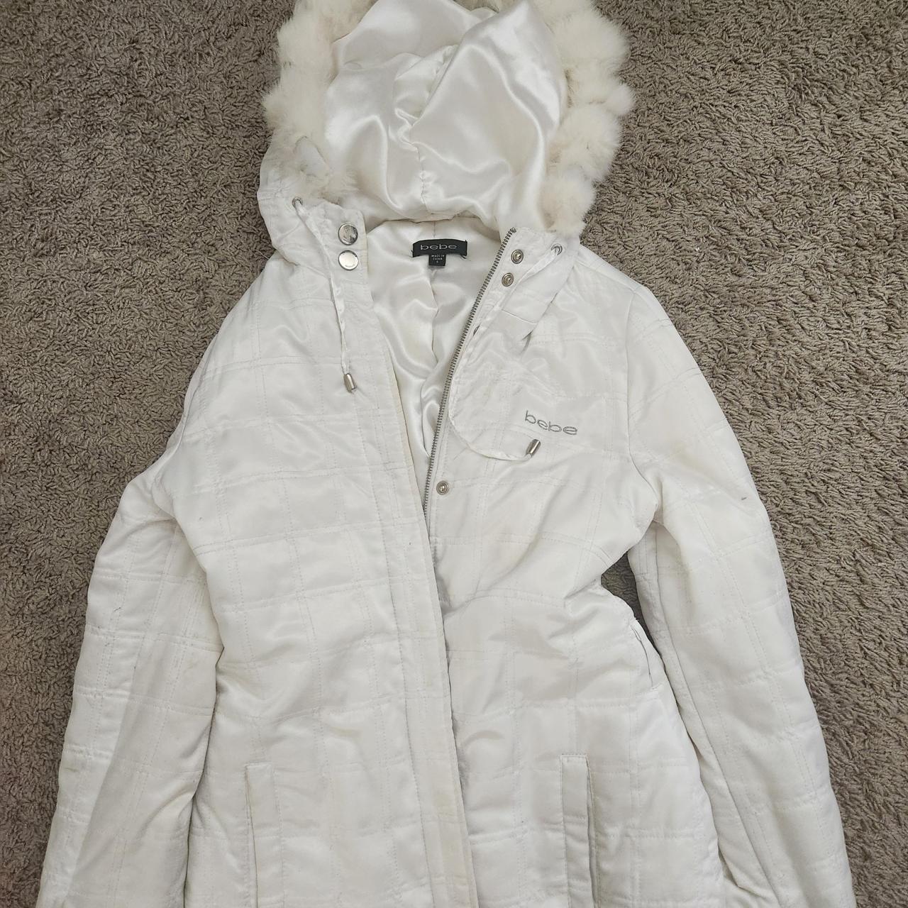 ジャケット・アウター factotum archive y2k fur jacket ririzip Vintage 90's / Y2K Giacca Gallery Faux Fur Trim Faded Denim