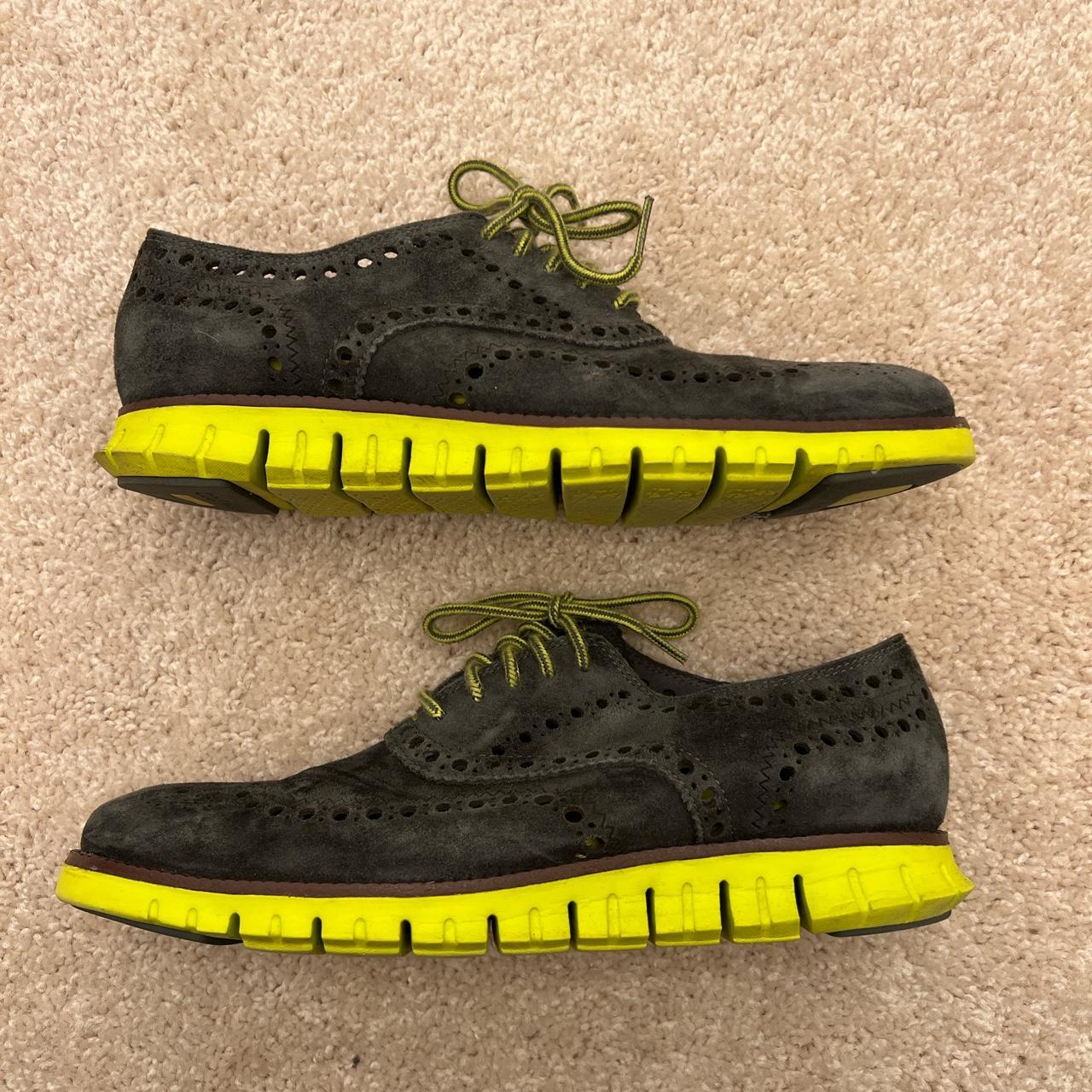 Cole haan green on sale sole