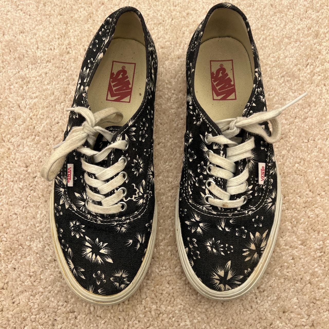 Vans men's best sale floral shoes