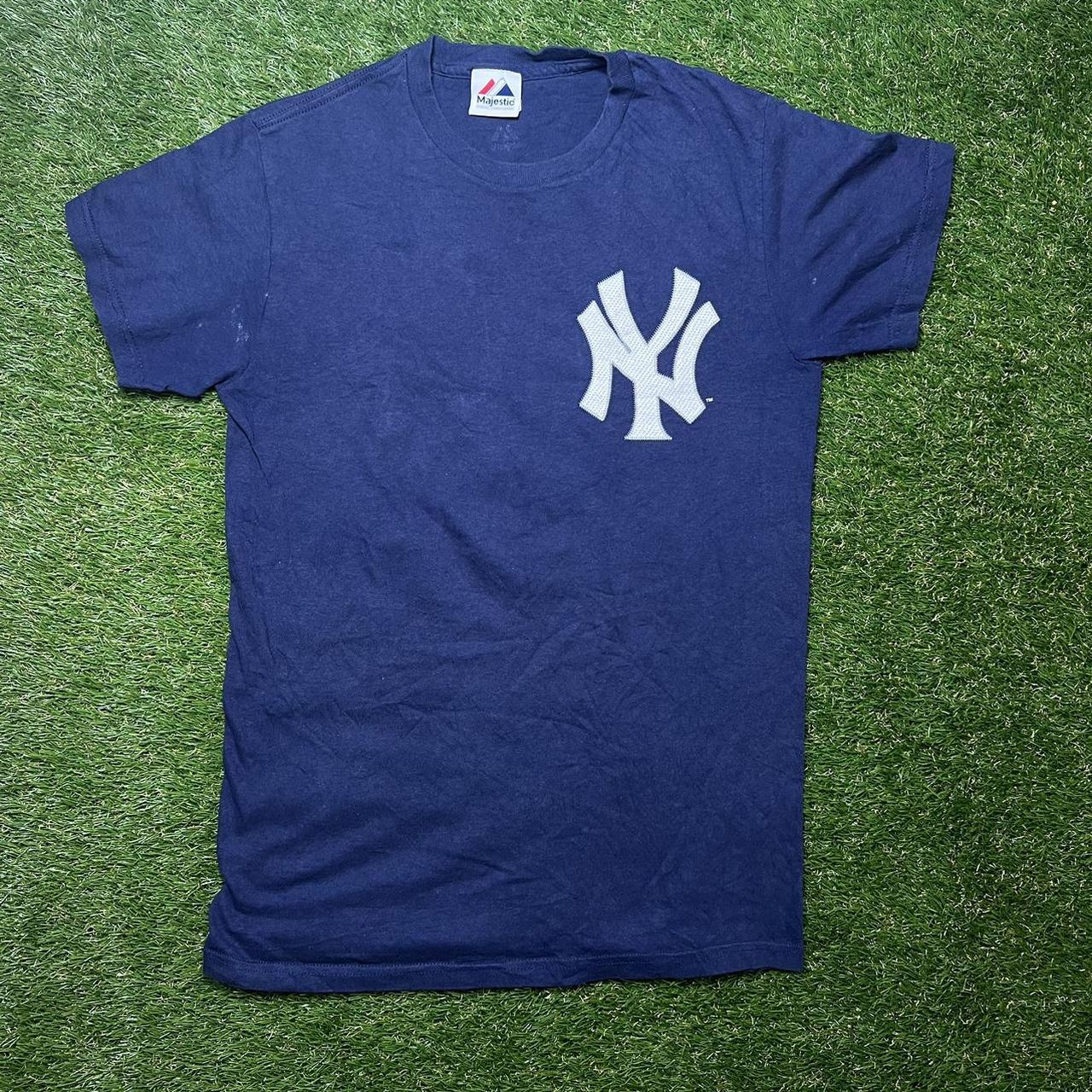 Vintage Yankees shirt ⚾️About the Item: Navy blue - Depop