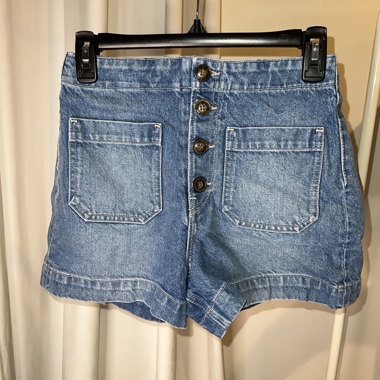 Reformation Eloise High waisted denim shorts Depop
