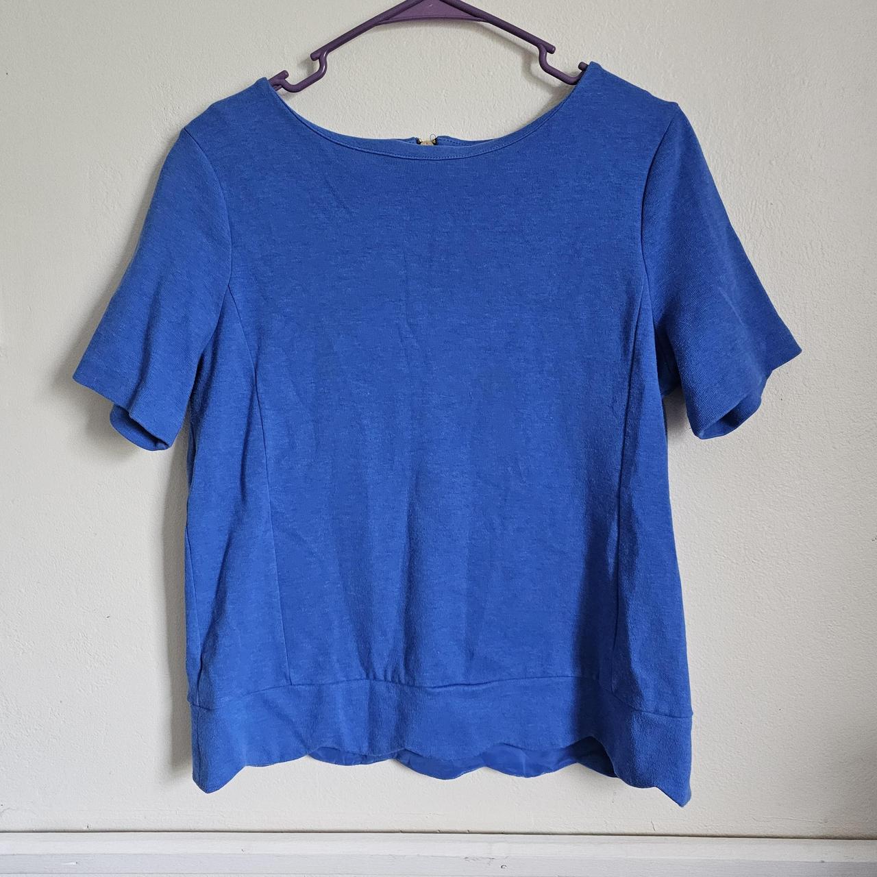 Talbots Women's Blue Shirt | Depop