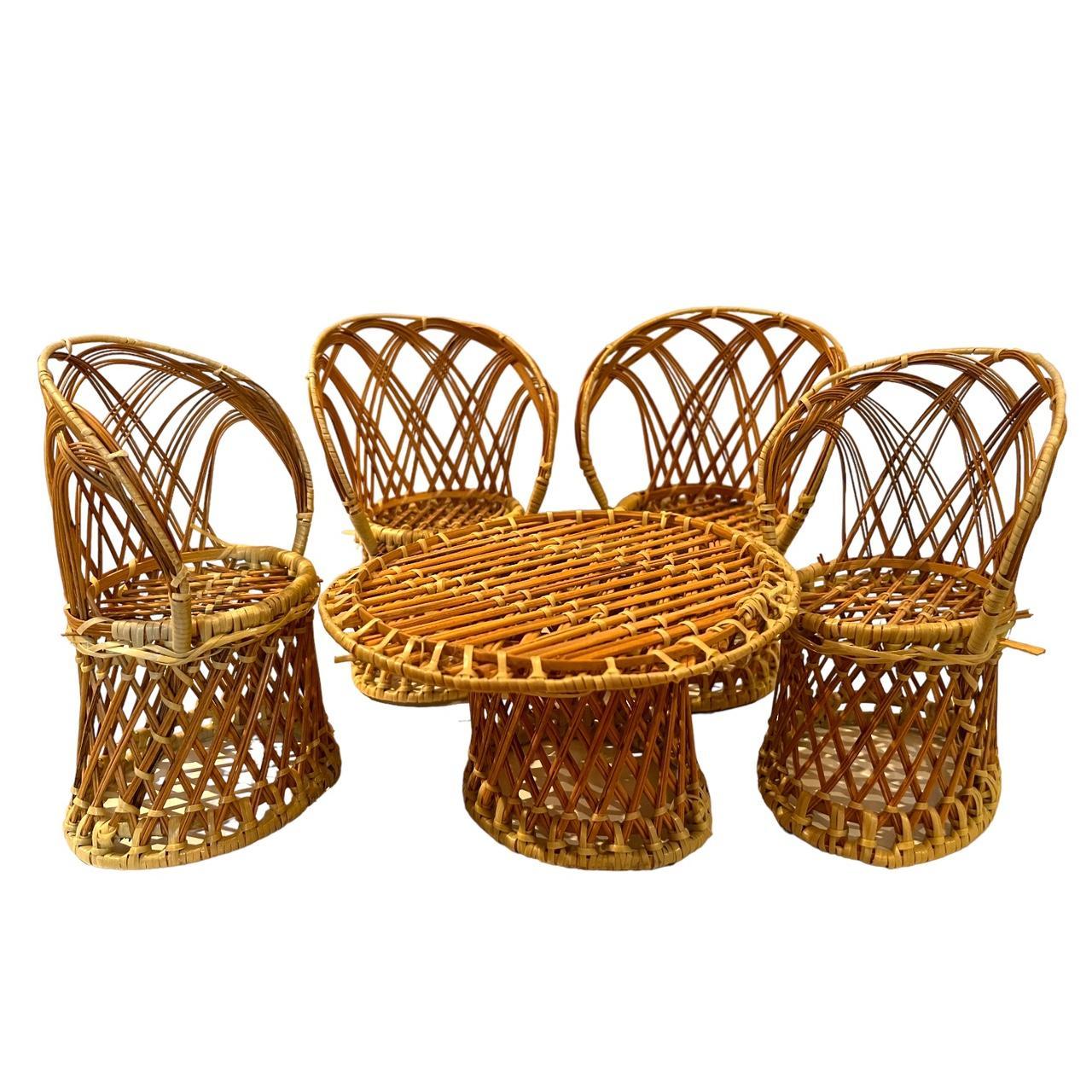 Barbie wicker best sale furniture