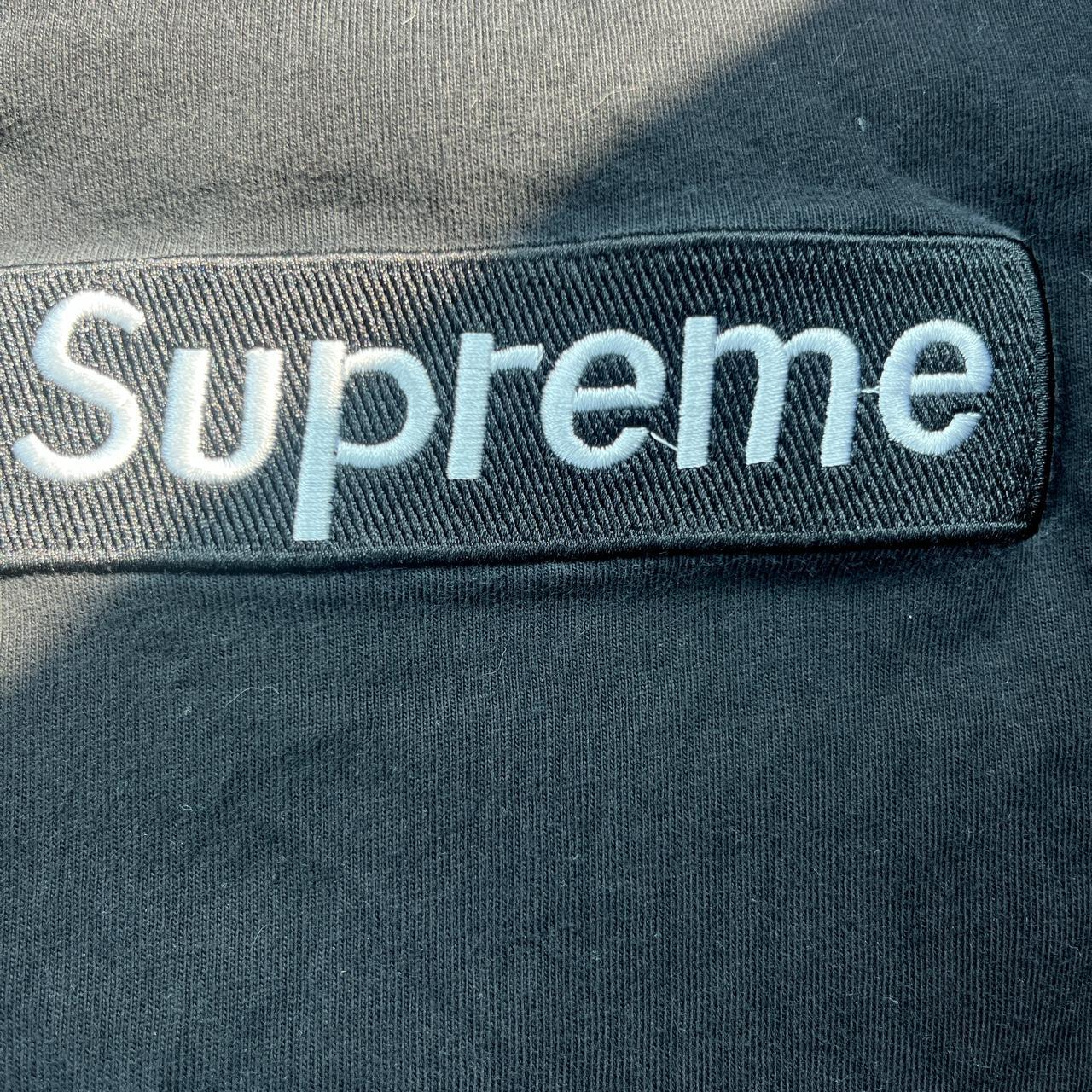 Supreme black box logo tee Size - M I thrifted this... - Depop