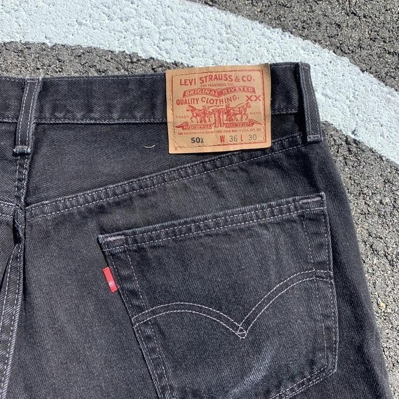 Levi's Men's Black Jeans | Depop