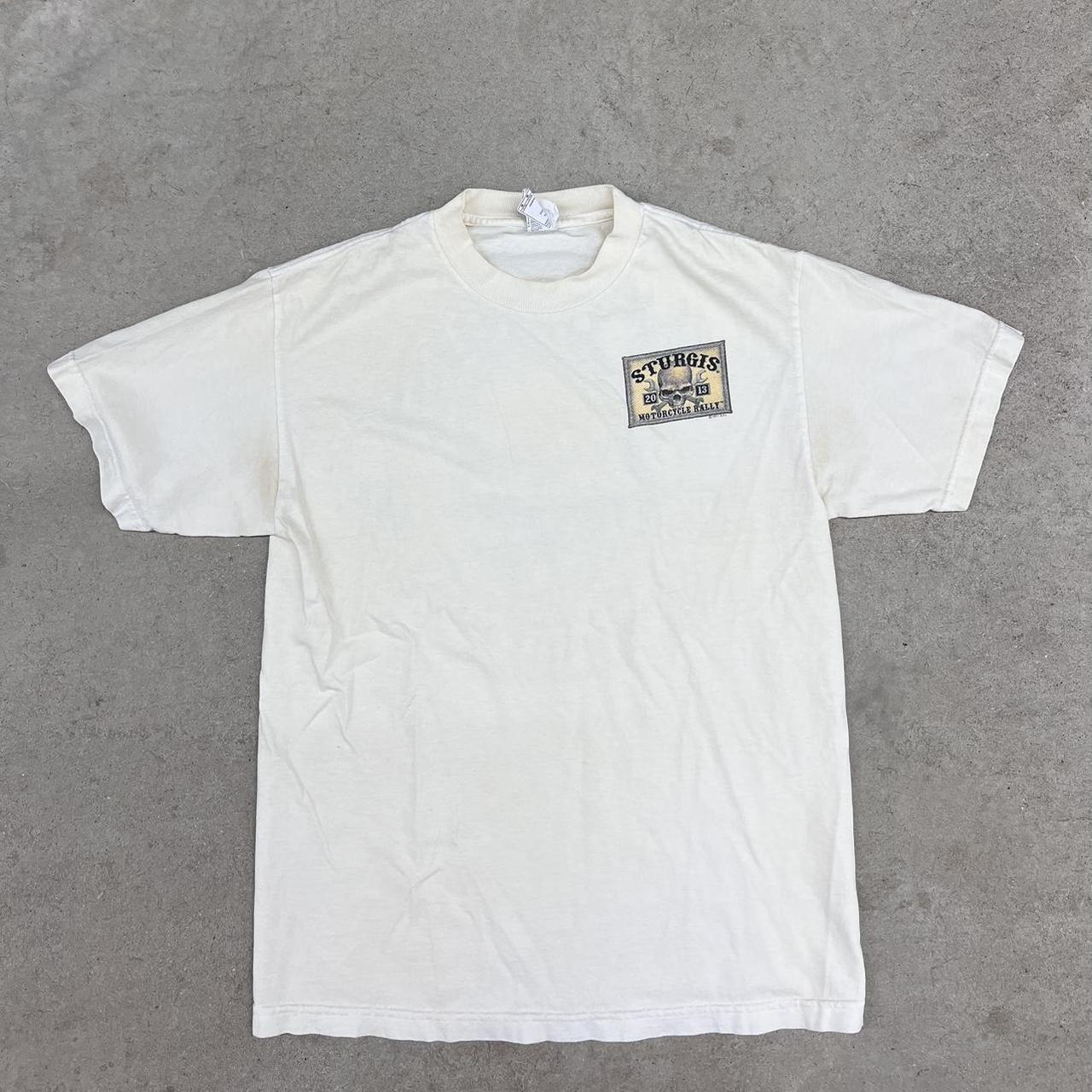 Men's Cream T-shirt | Depop