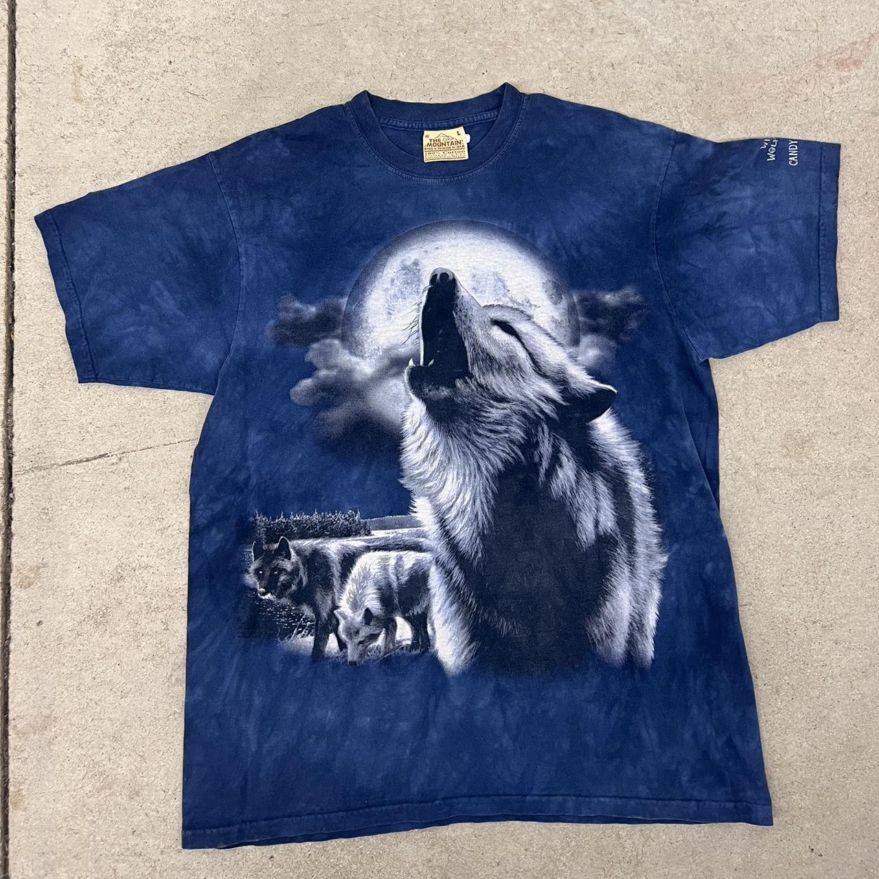 The Mountain Men's Blue T-shirt | Depop