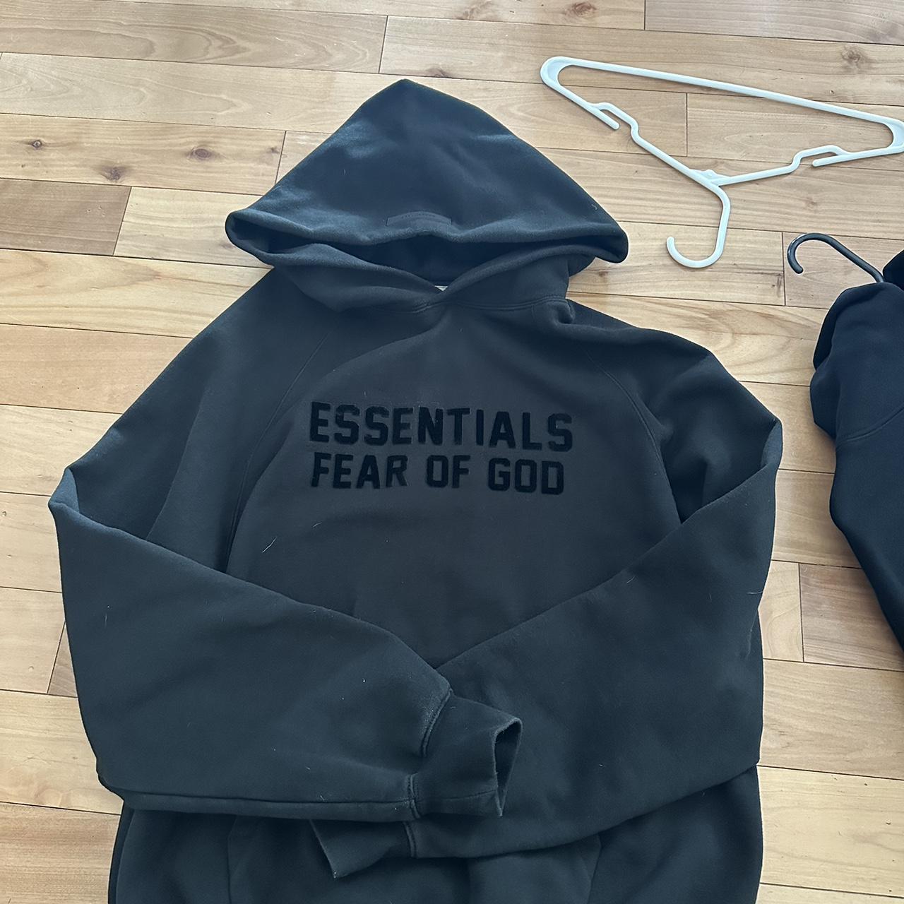 Essentials Men's Hoodie Depop