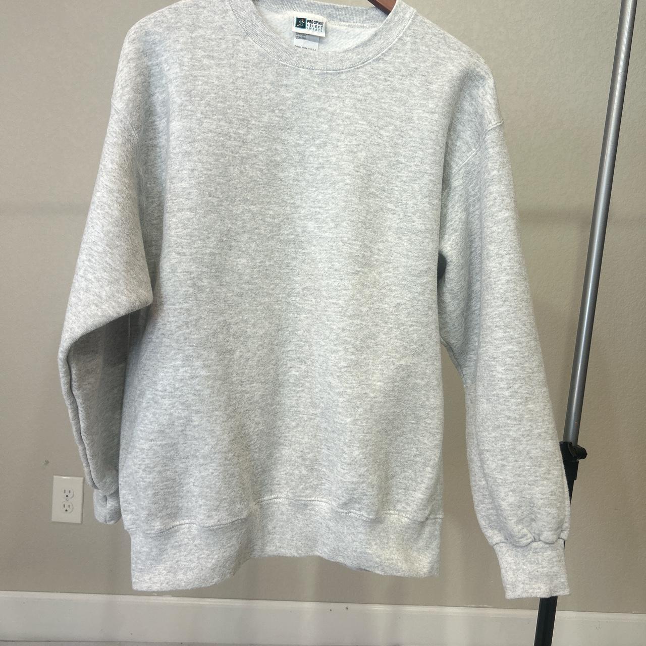 medium grey pro select club sweatshirt - Depop