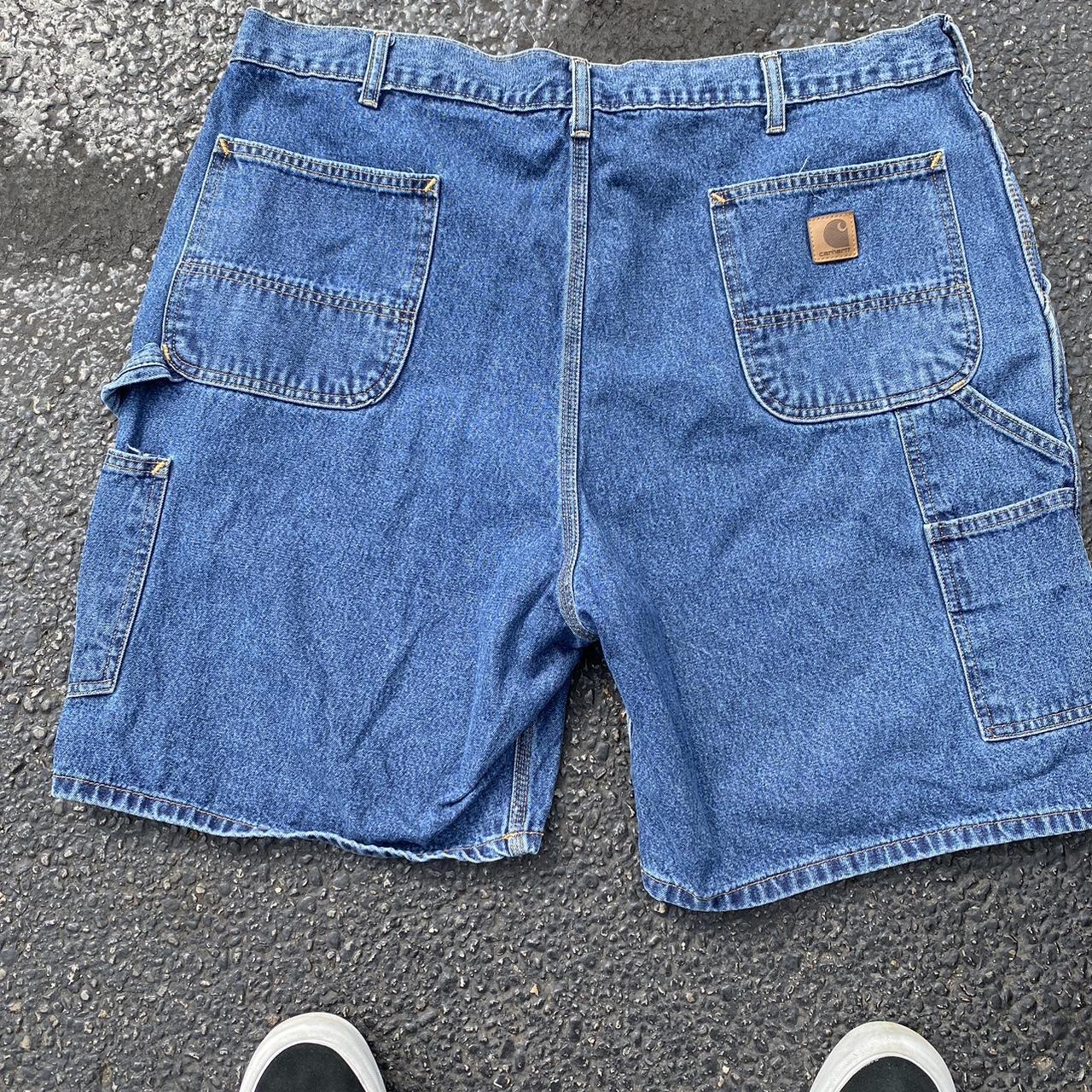 Carhartt Men's Blue Jeans | Depop