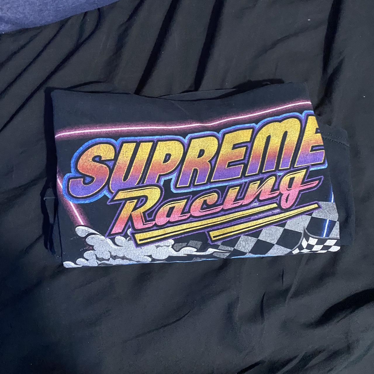 supreme racing hat