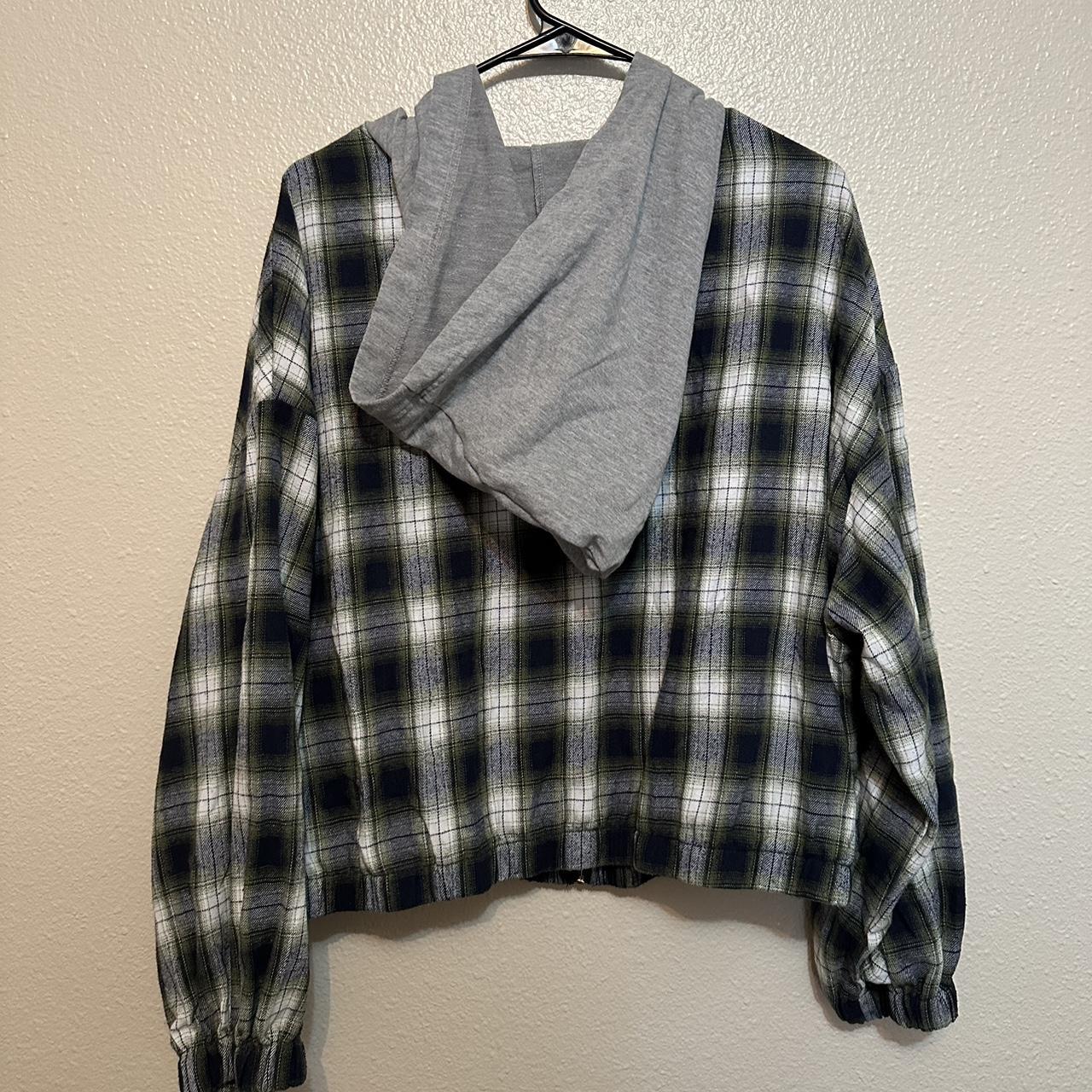 Costco flannel jacket online with hood