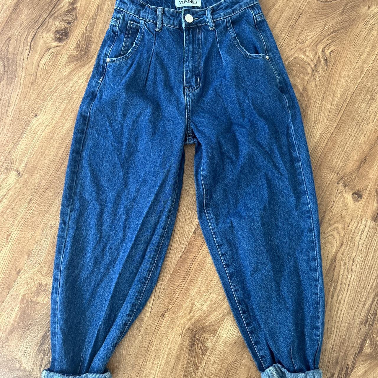 High Waisted Baggy Mom Jeans By Vipones Depop 3926