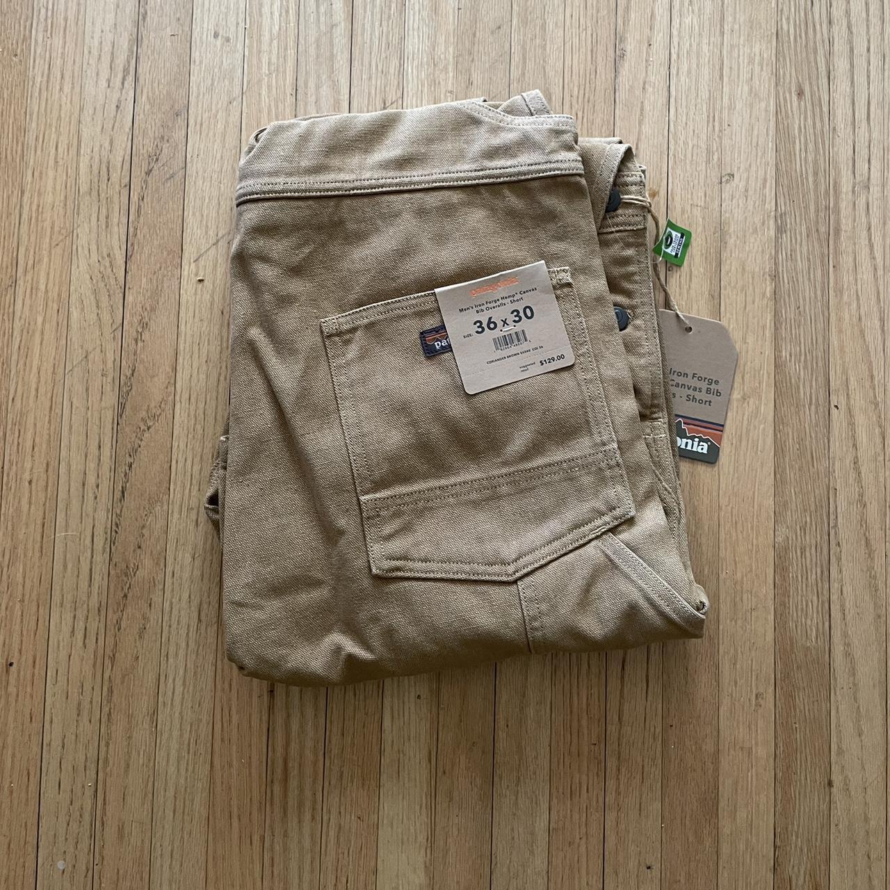 Patagonia Men’s Hemp Canvas Bib Overalls. 36 x... - Depop