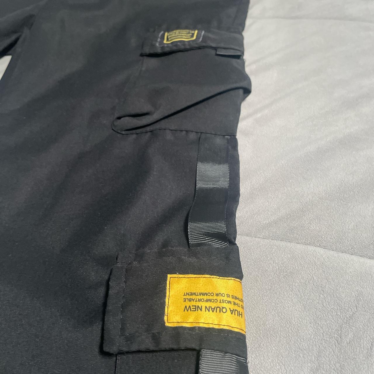 Y2K Strapped Nightbell Cargo pants Small Comfortable - Depop