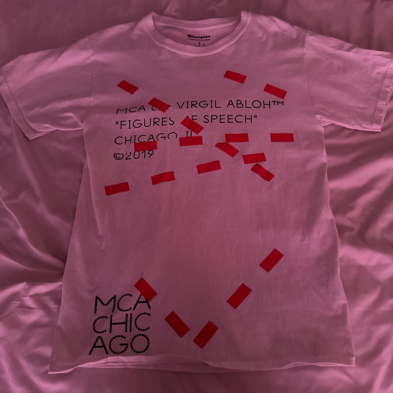 Virgil Abloh figures of speech t shirt MCA Chicago - Depop