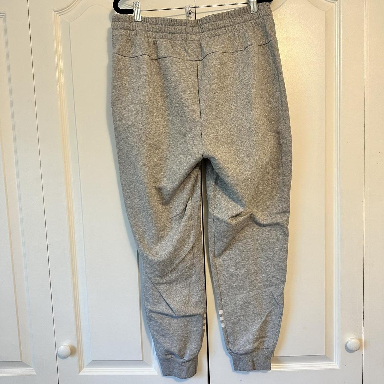 Adidas Sweatpants Women Large Gray Louisville - Depop