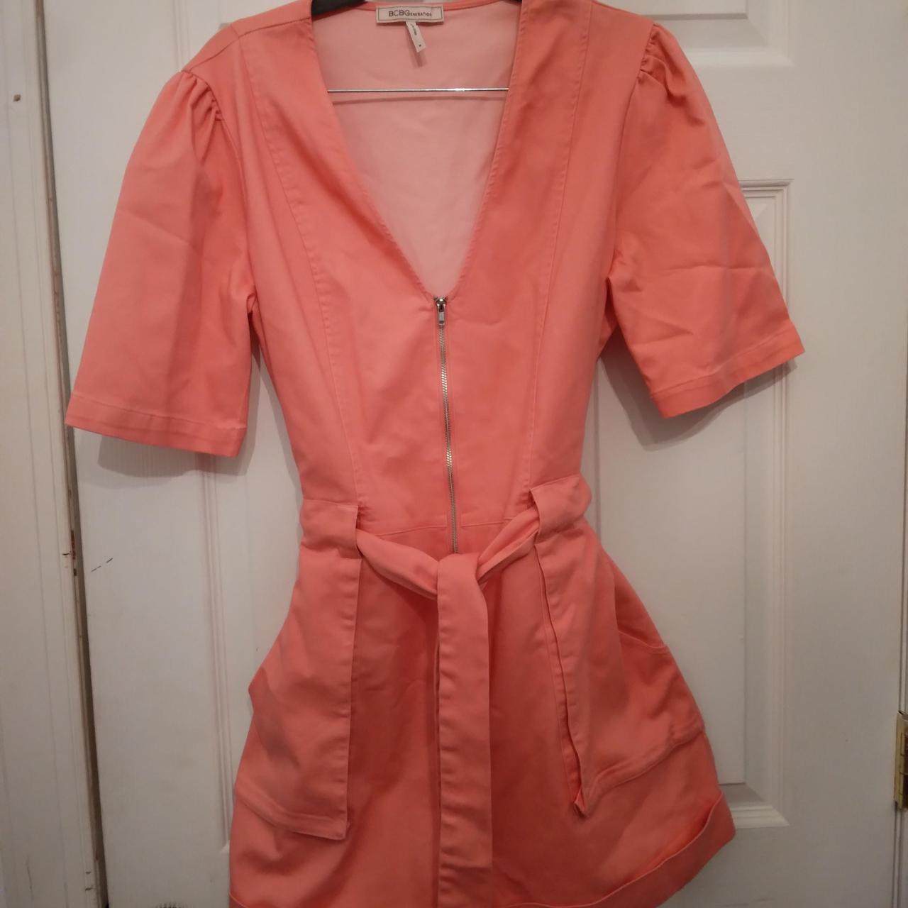 Pink jumpsuit. Barbiecore. Color is a more bubblegum... - Depop