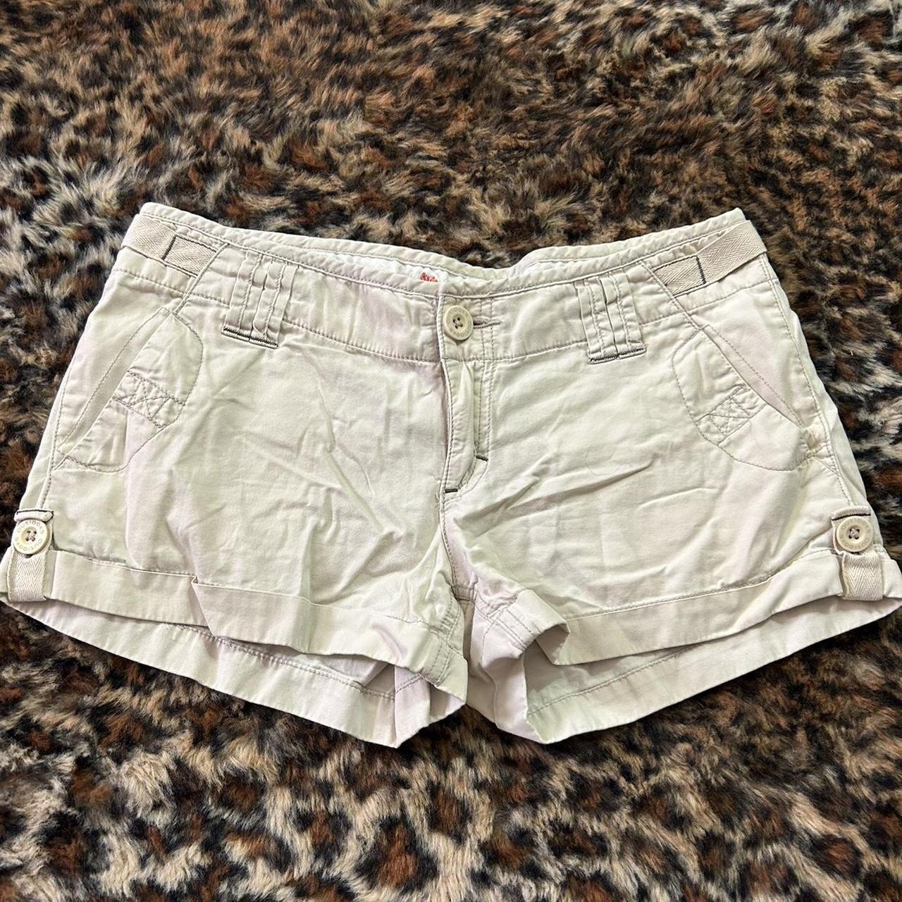 Women's Khaki Shorts Depop