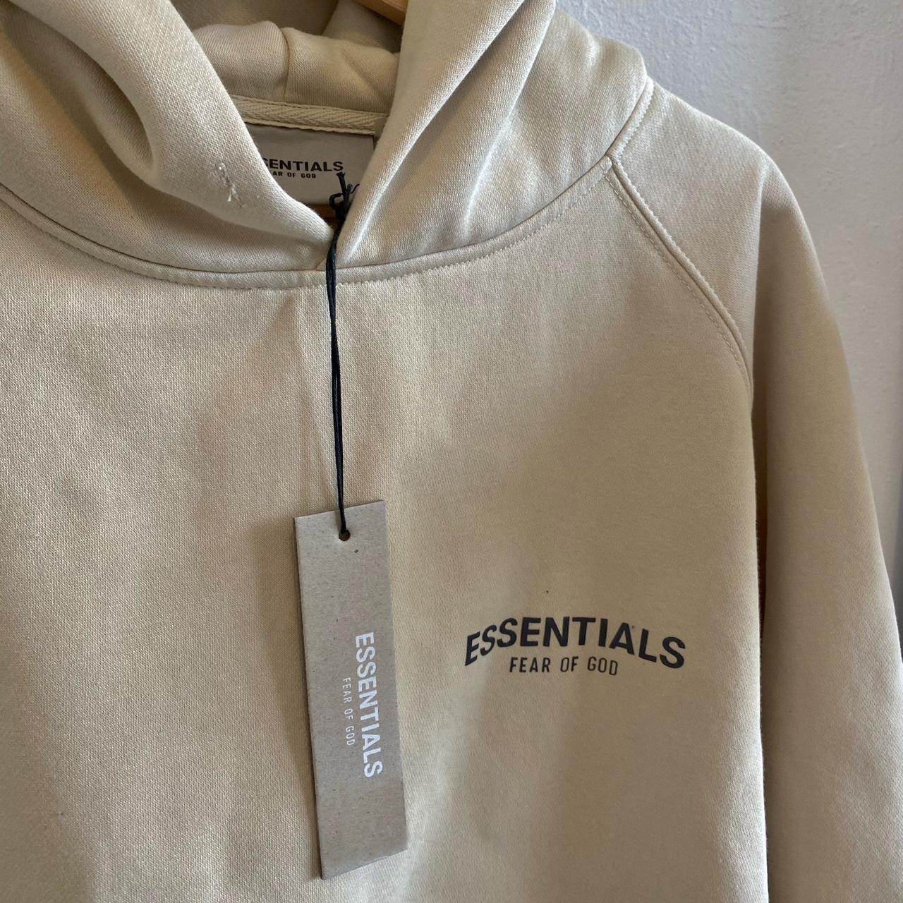 FOG ESSENTIALS SSENSE EXCLUSIVE HOODIE linen , Size M...