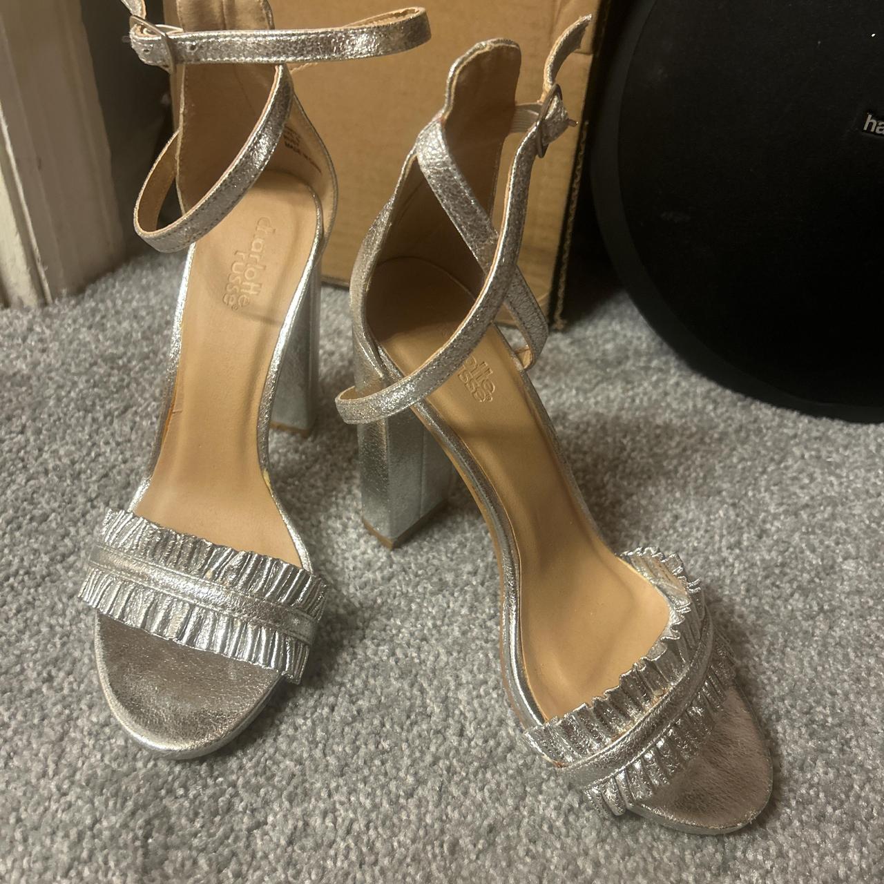 Silver heels charlotte russe online