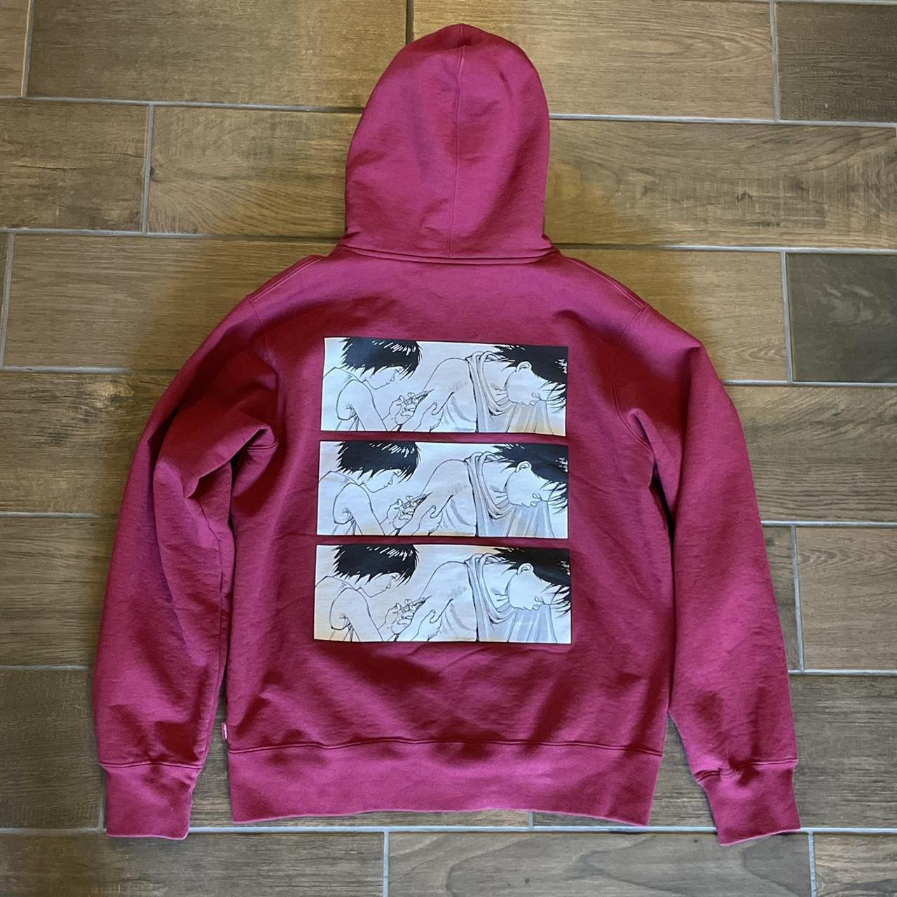 Supreme Akira Syringe Zip Up Hoodie Size large... - Depop