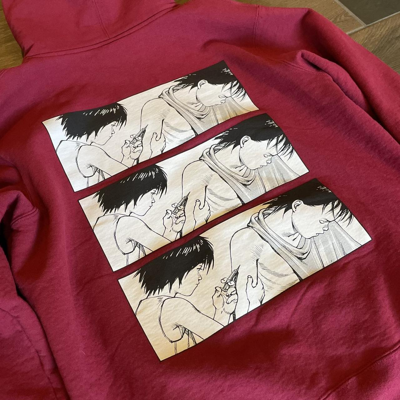 Supreme Akira Syringe Zip Up Hoodie Size large... - Depop