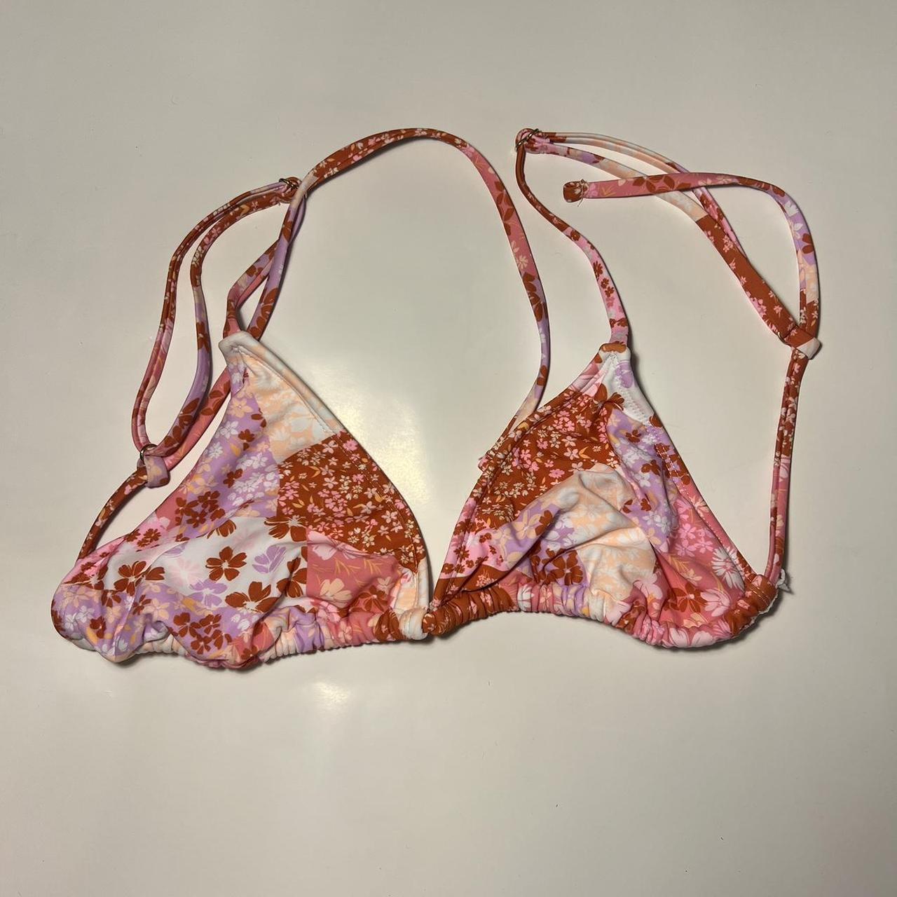 Pink wild fable brand bikini top, never worn, only... - Depop