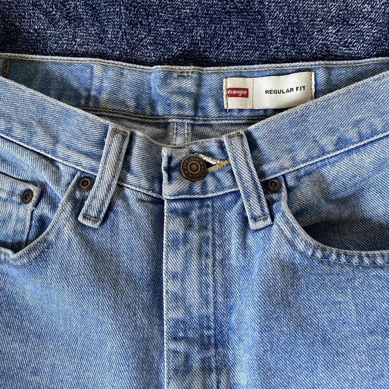 Wrangler Women's Blue Jeans | Depop