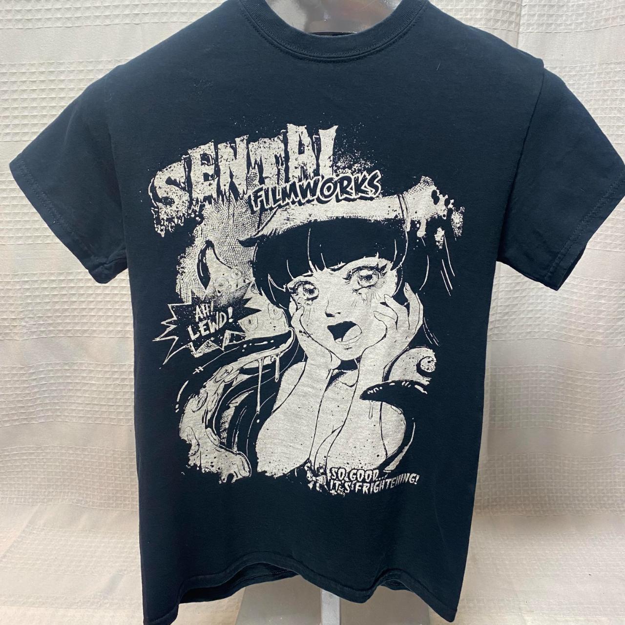 Sentai Film Works T Shirt Size Small Black with... - Depop