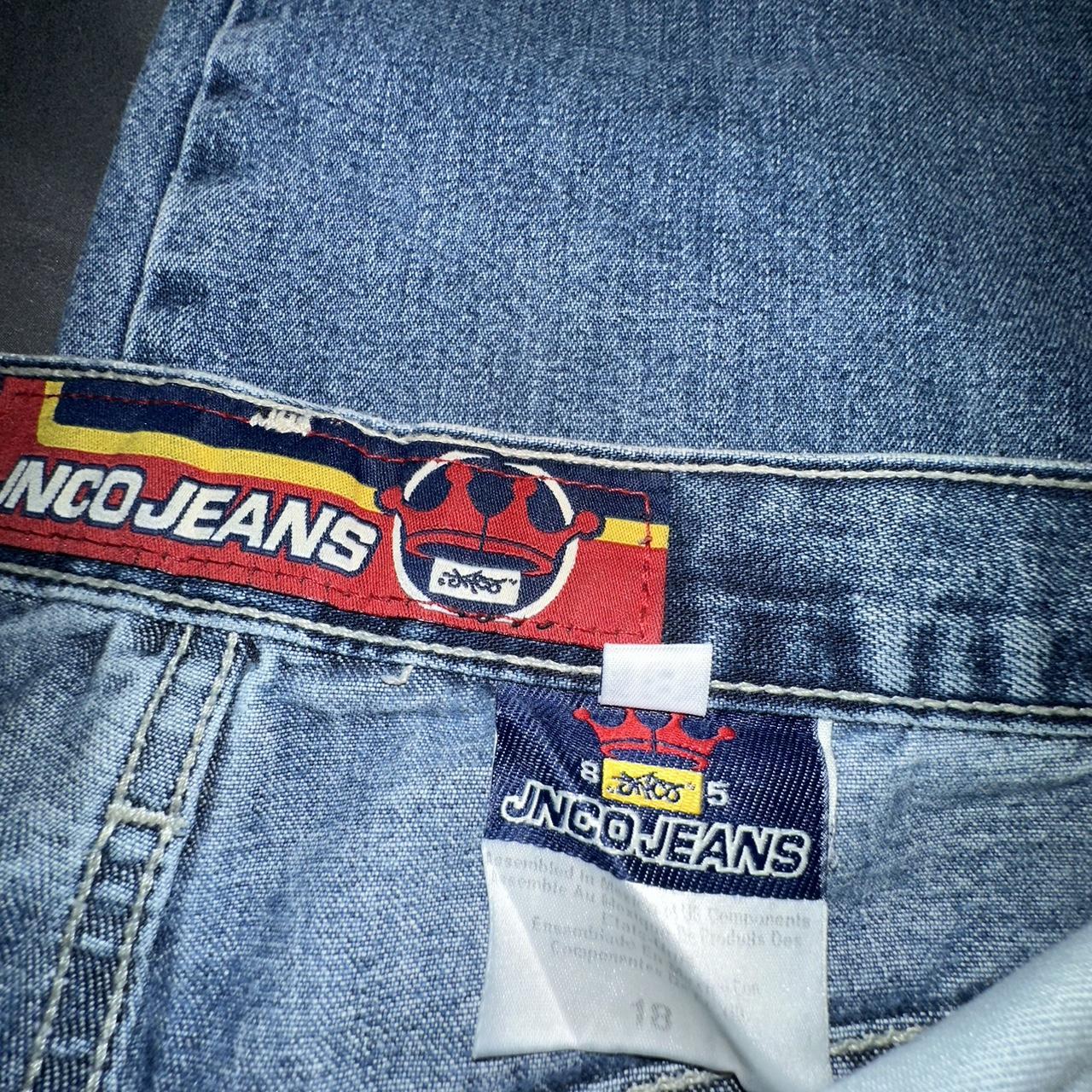 Vintage 90s Baggy Skater Jnco Flag Jeans. Sz 28 × | Depop