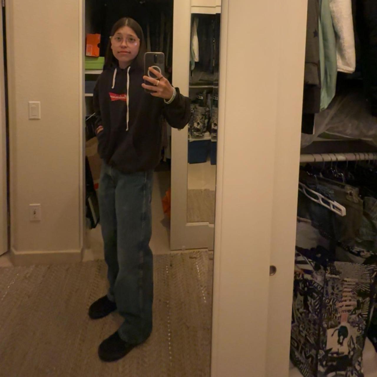 Vintage 90s Baggy Skater Jnco Flag Jeans. Sz 28 × | Depop