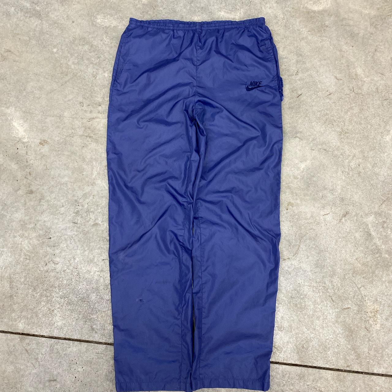 Early 80’s Vintage Nike Track Pants With Small Rip... - Depop