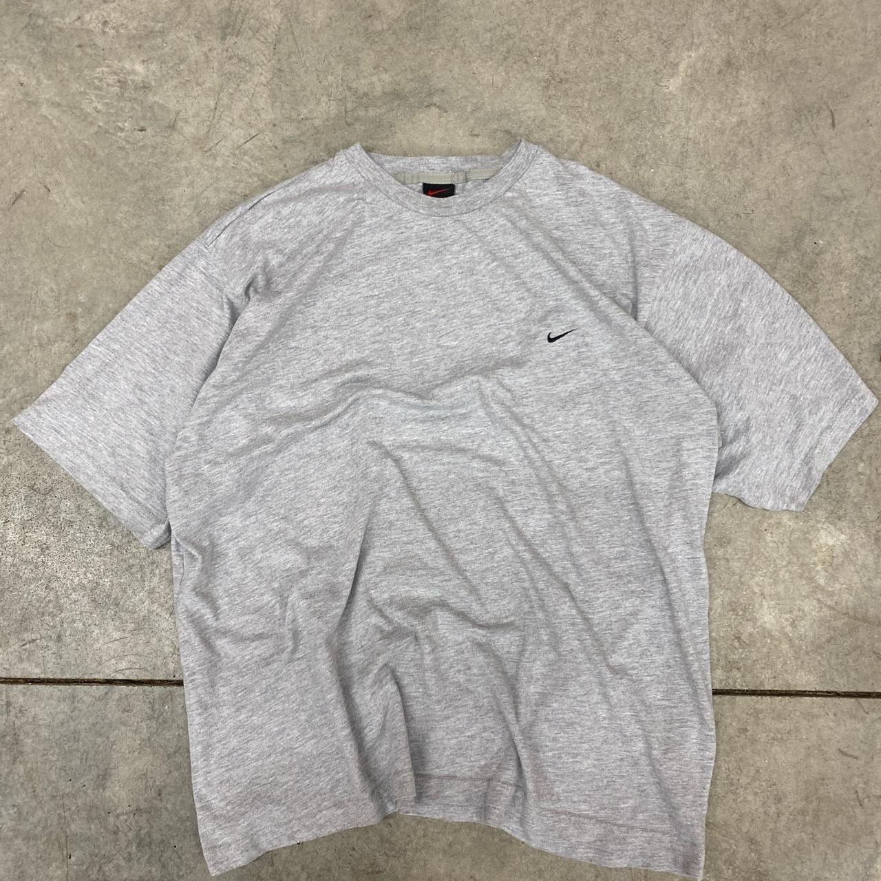 Vintage 90’s Grey Nike T-Shirt Condition:... - Depop