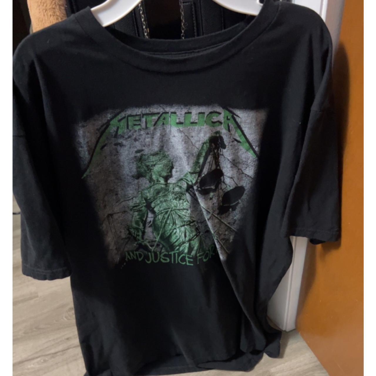 metallica hot topic shirt