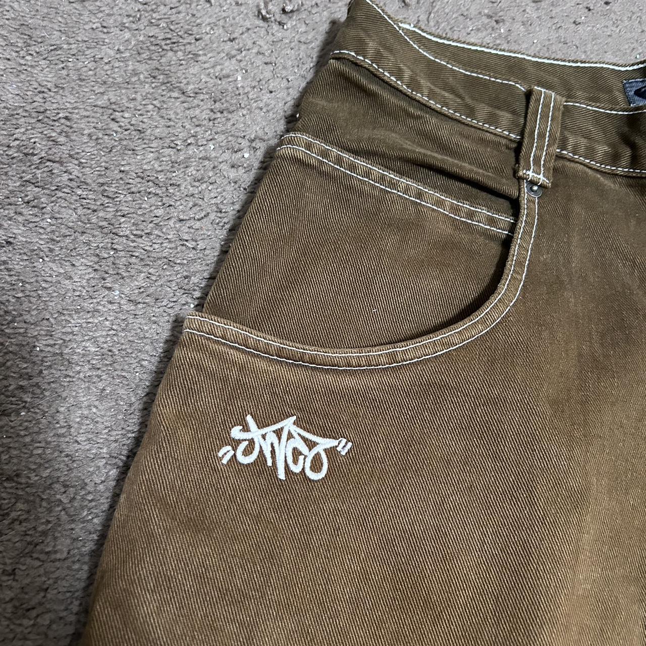 Vintage jncos in a rare washed brown color waist 36 | Depop