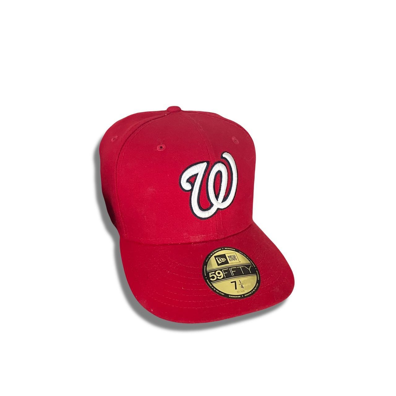 New Era Red Fitted Cap For