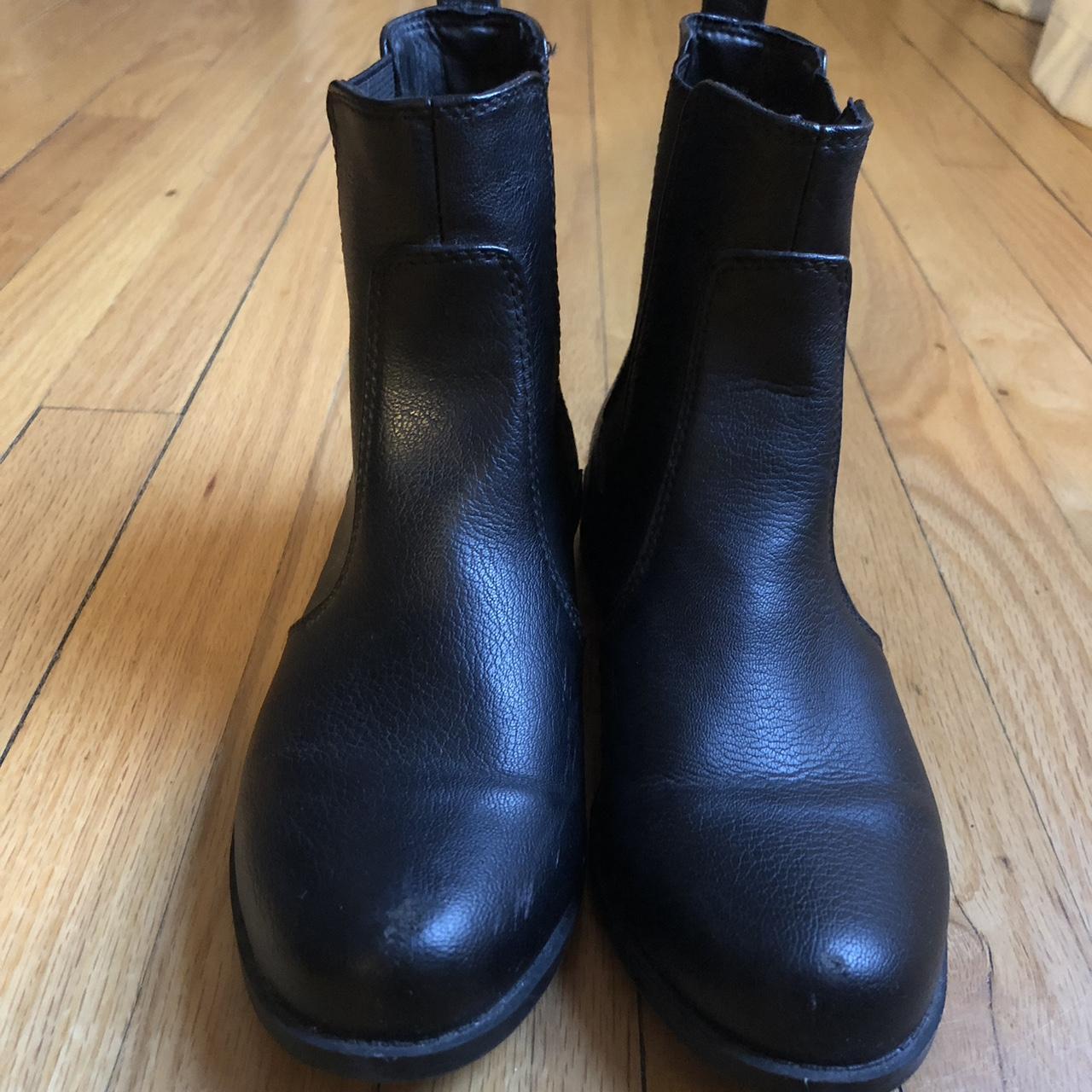 H&M Women's Black Boots Depop