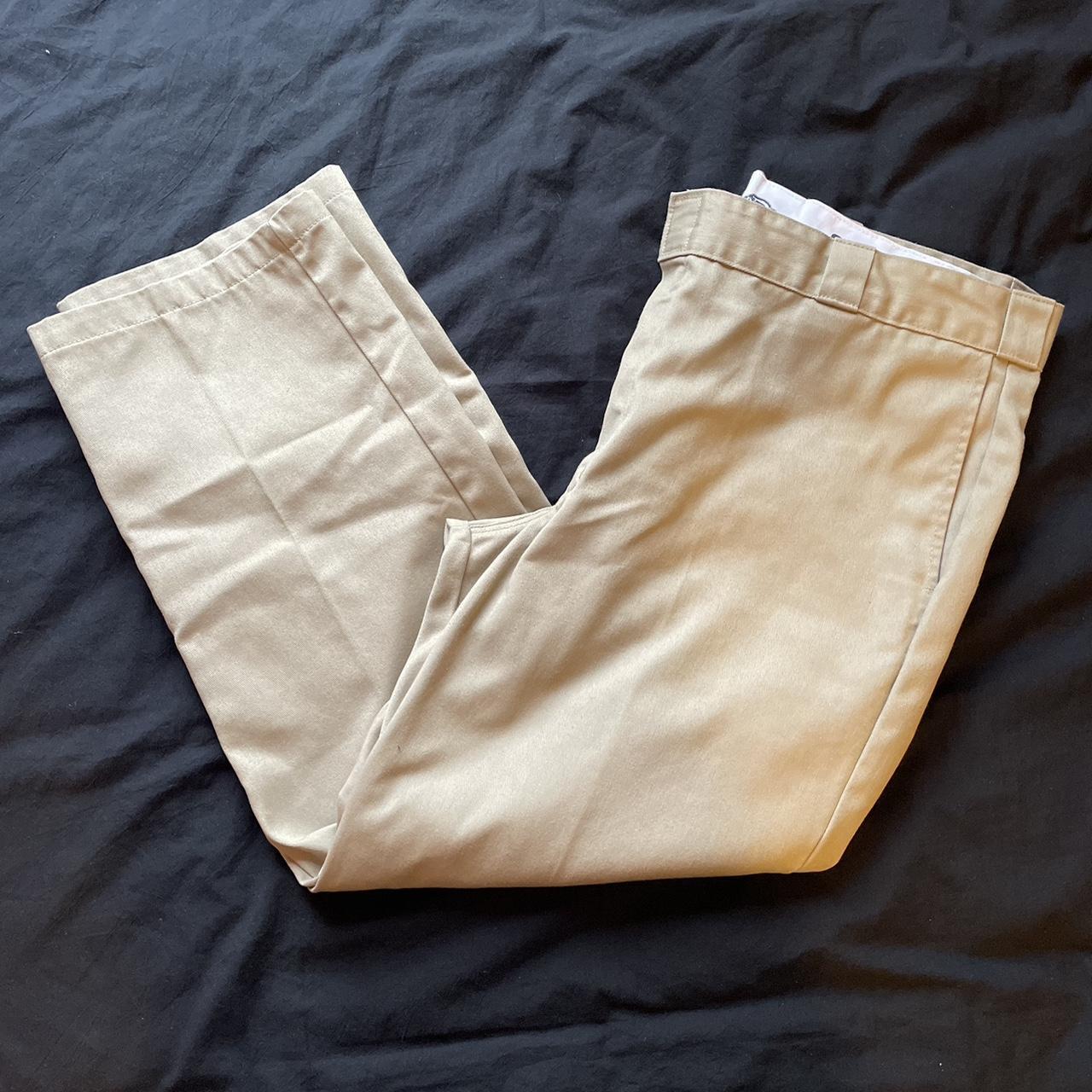 874 dickies khaki pants - size: 40 x 30 - Depop