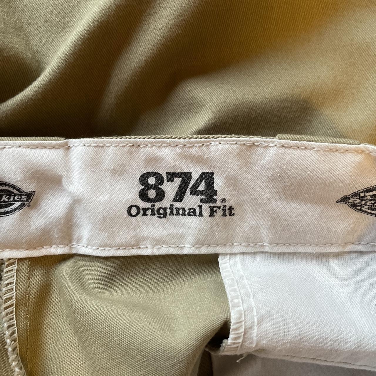 874 dickies khaki pants - size: 40 x 30 - Depop