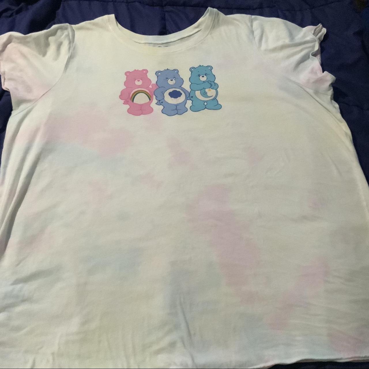 Care Bears Women's Pink and Yellow T-shirt (2)
