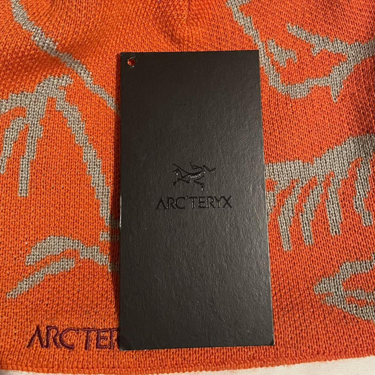 Arcteryx Beanie Arcteryx Orange Bird Head Toque Very... Depop