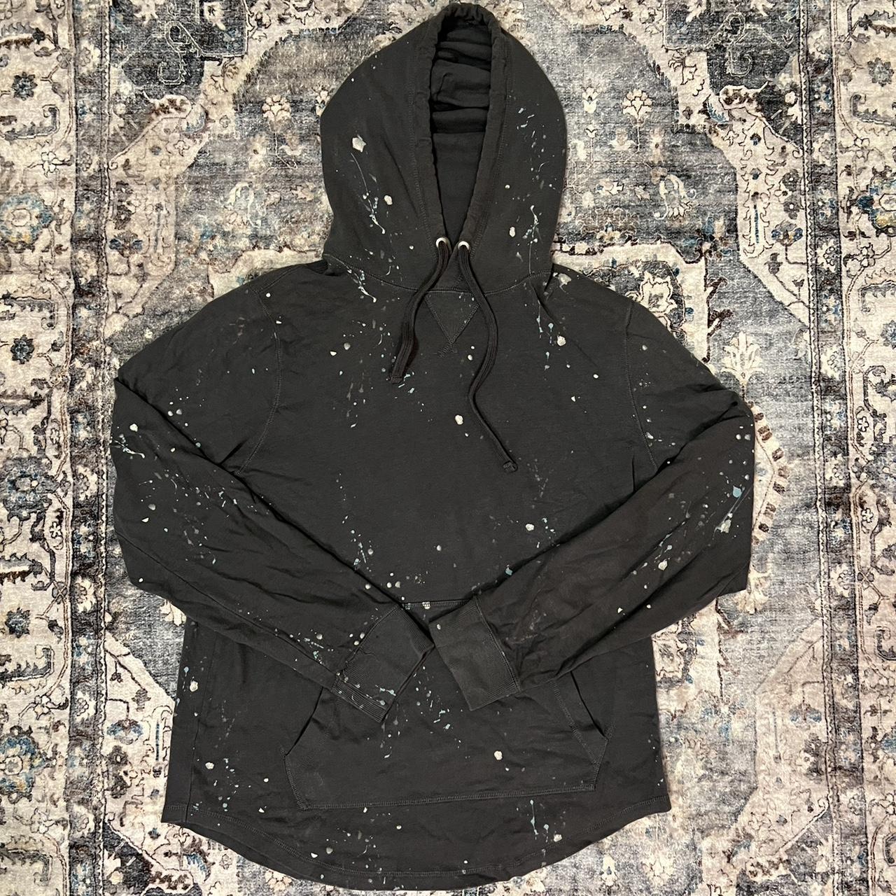 Abercrombie paint cheap splatter hoodie