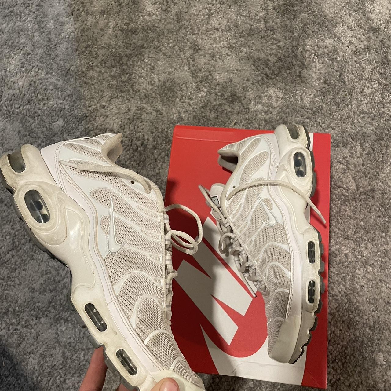 Nike tn ‘Casper’ (Triple whites) - decent condition... - Depop