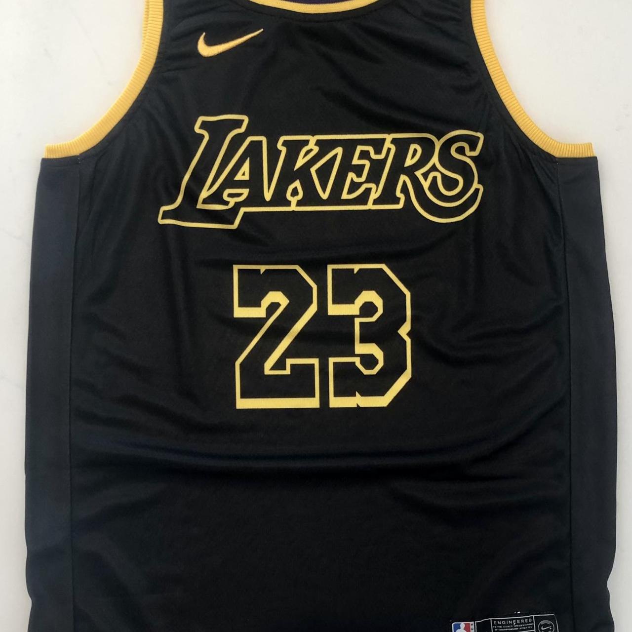 Nike Los Angeles Lakers Lebron 23 Shirt Authentic, - Depop