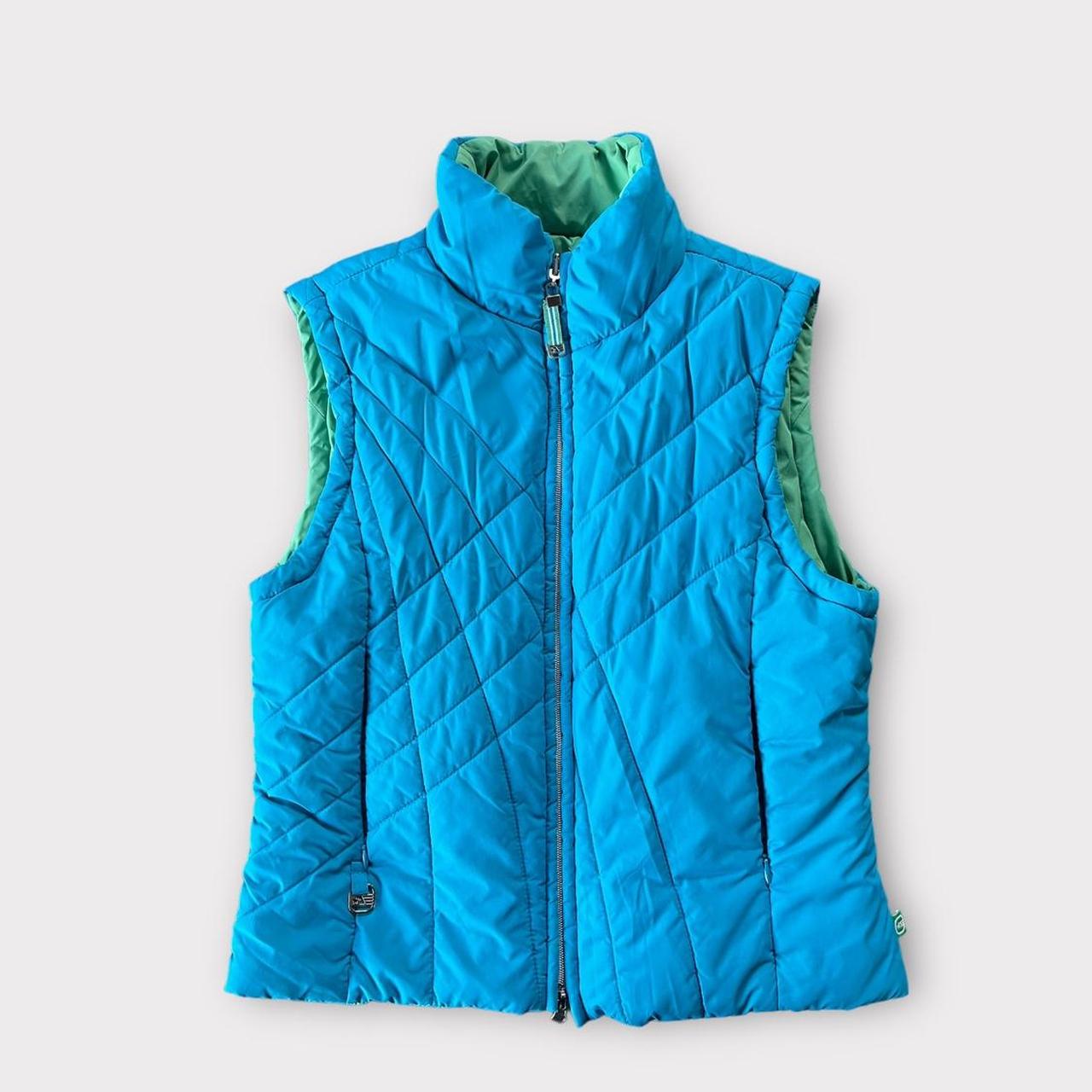 Turquoise sales puffer vest