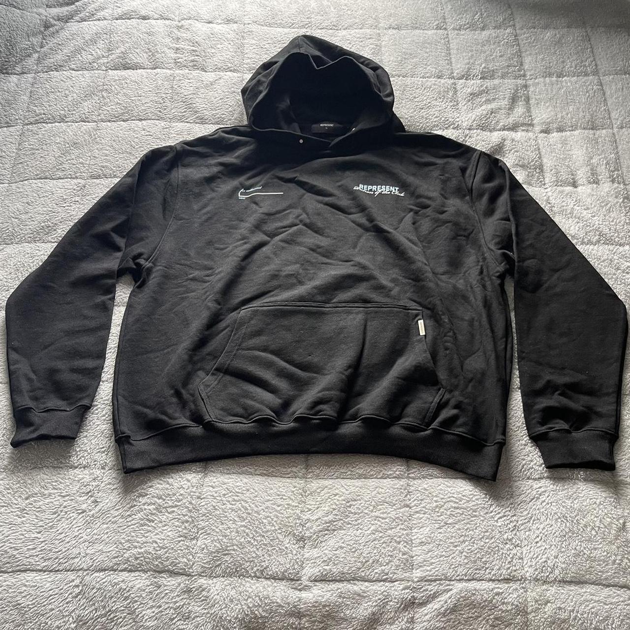 Represent Oversized Hoodie - Black UK Extra... - Depop