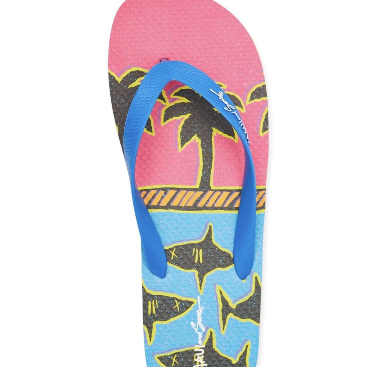 Maui and Sons Men s Print Flip Flop Sandal These