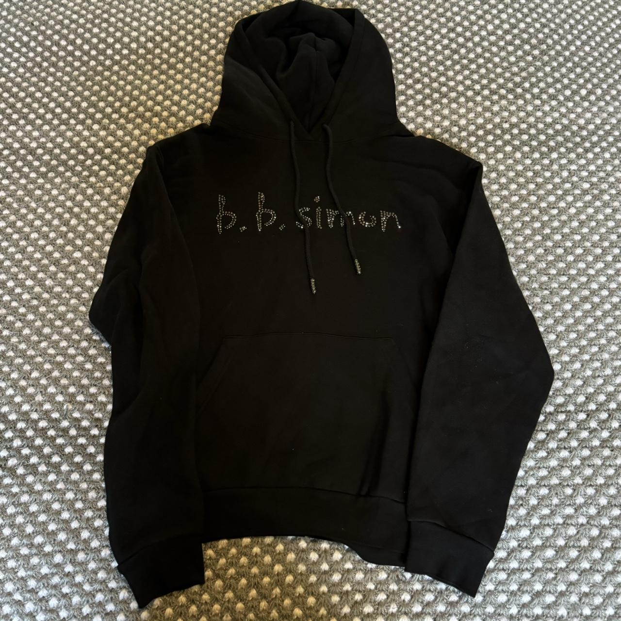 BB Simon rhinestone hoodie Size M/L,
