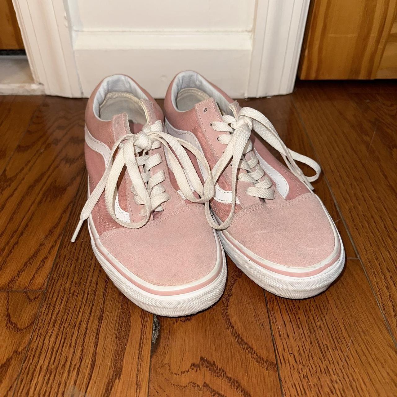 Dirty pink hot sale vans